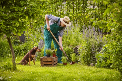 Gardeners Hackbridge emblem representing commitment to ethical labour