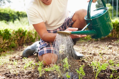 Inspection team conducting supplier audit in a gardening supply chain